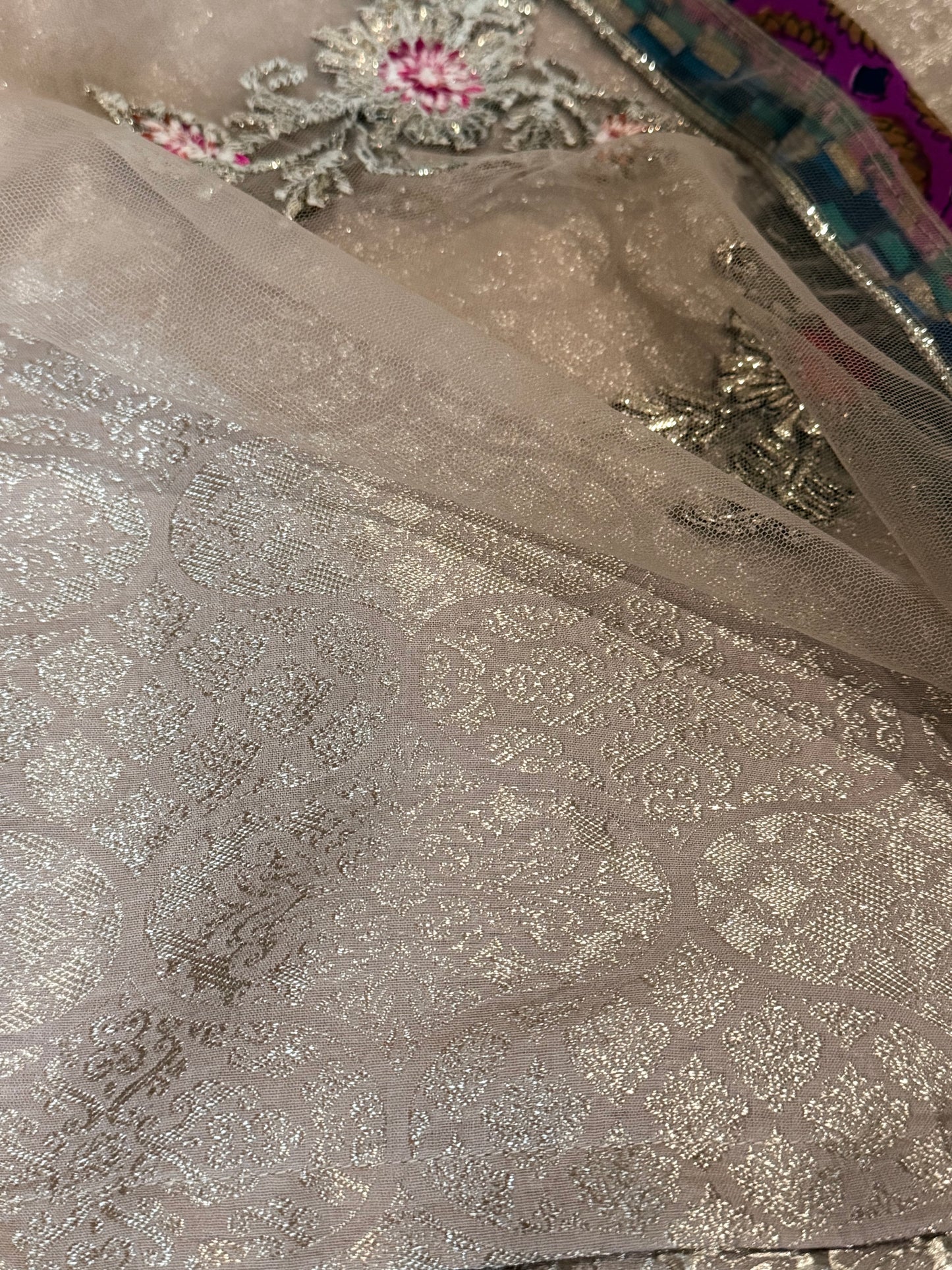 Nickie Nina Golden Formal Suit with Silk Pants