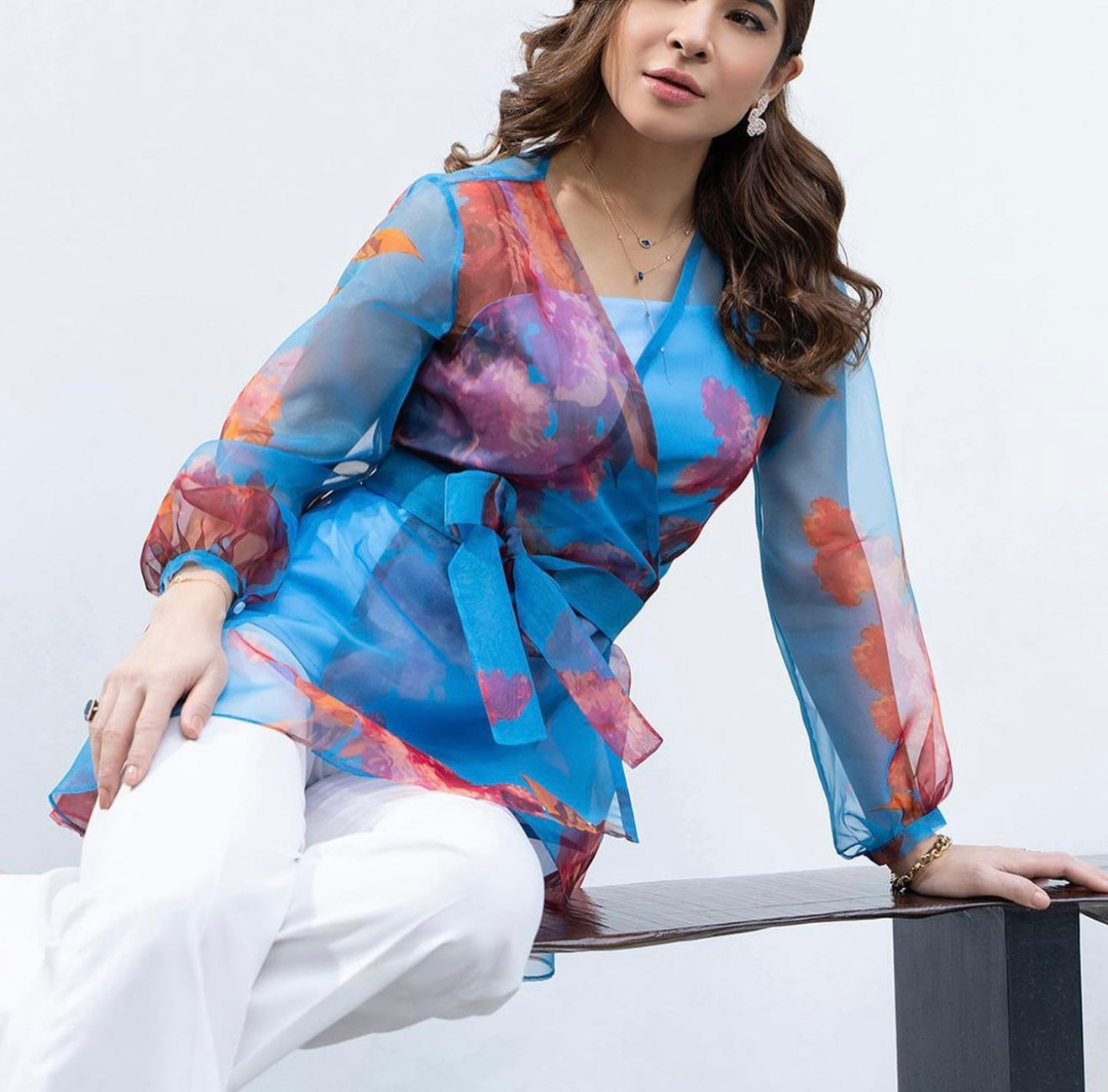 Lulusar by Ayesha Omar Fusion Top