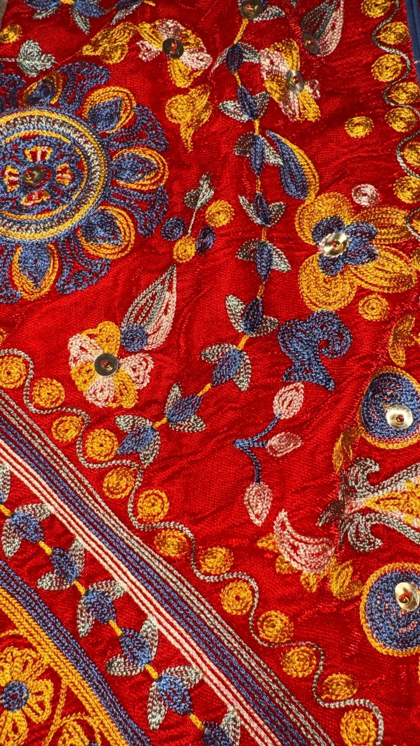 ETHNC Embroidered Vest