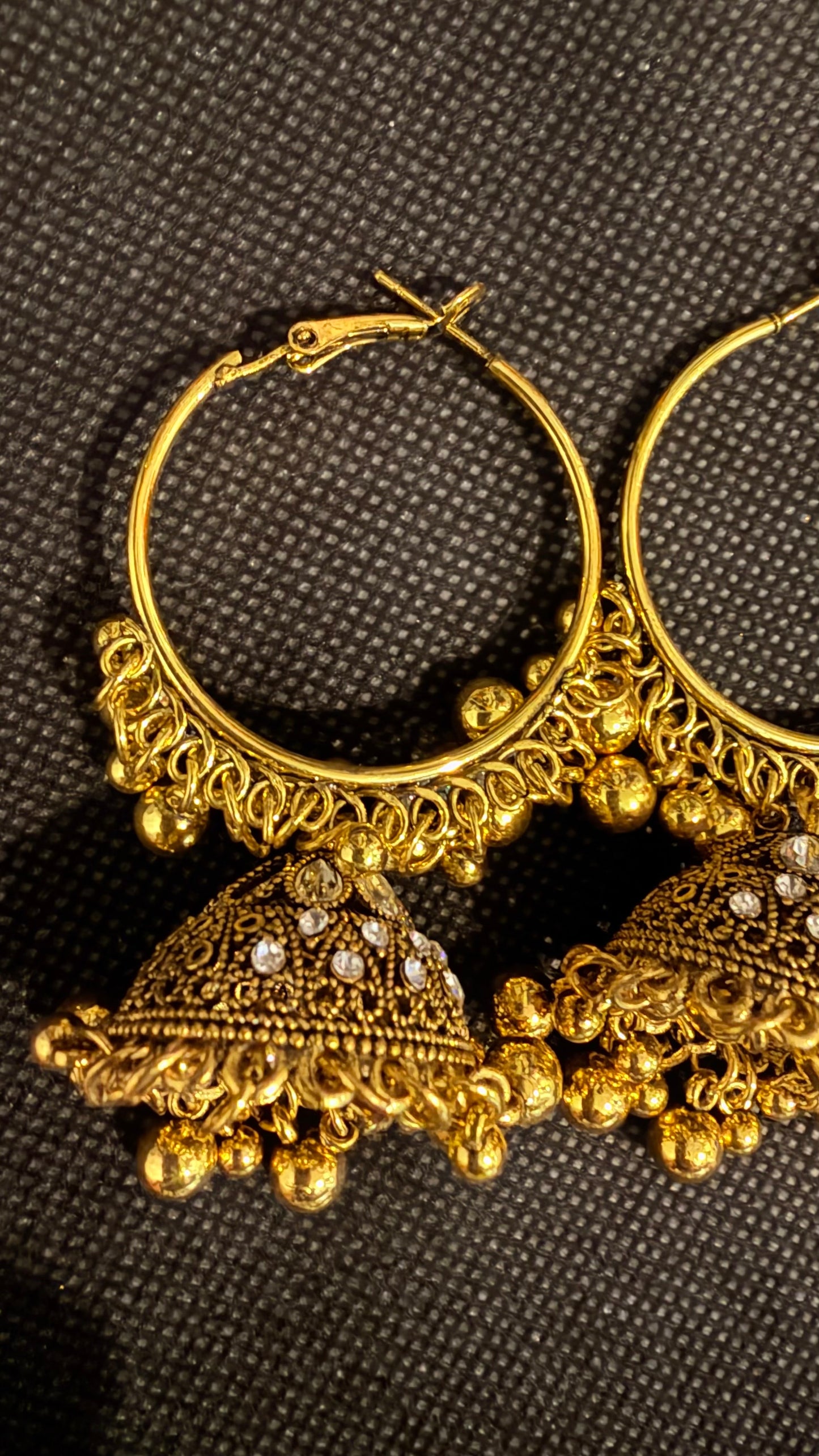 Brass Jhumka's/Earrings