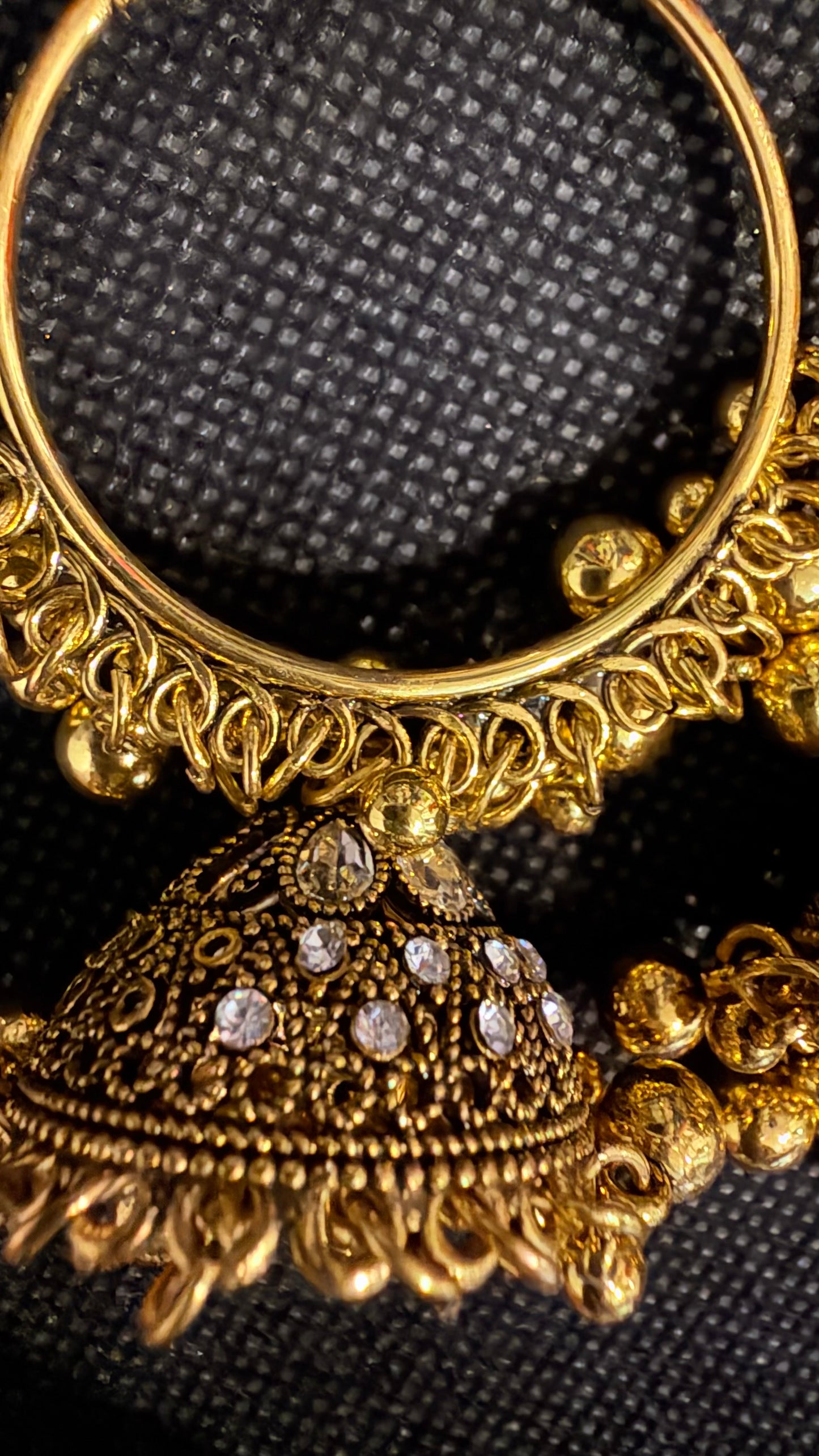 Brass Jhumka's/Earrings