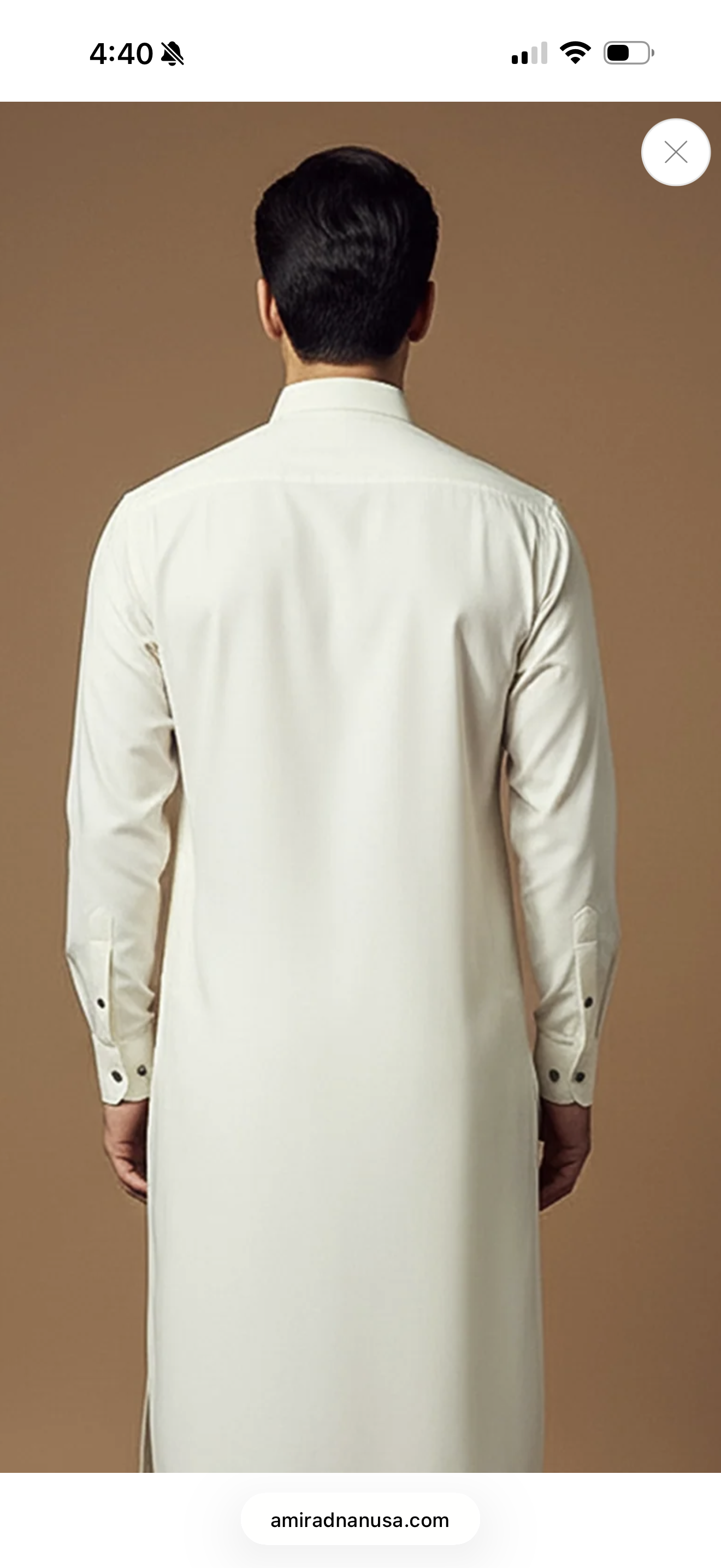 Amir Adnan Suit in breathable non-creasing fabric in Slim Fit