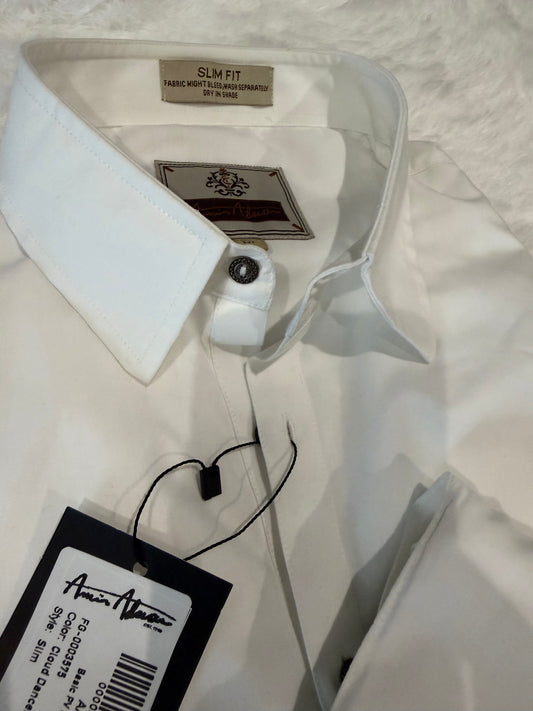 Amir Adnan Suit in breathable non-creasing fabric in Slim Fit